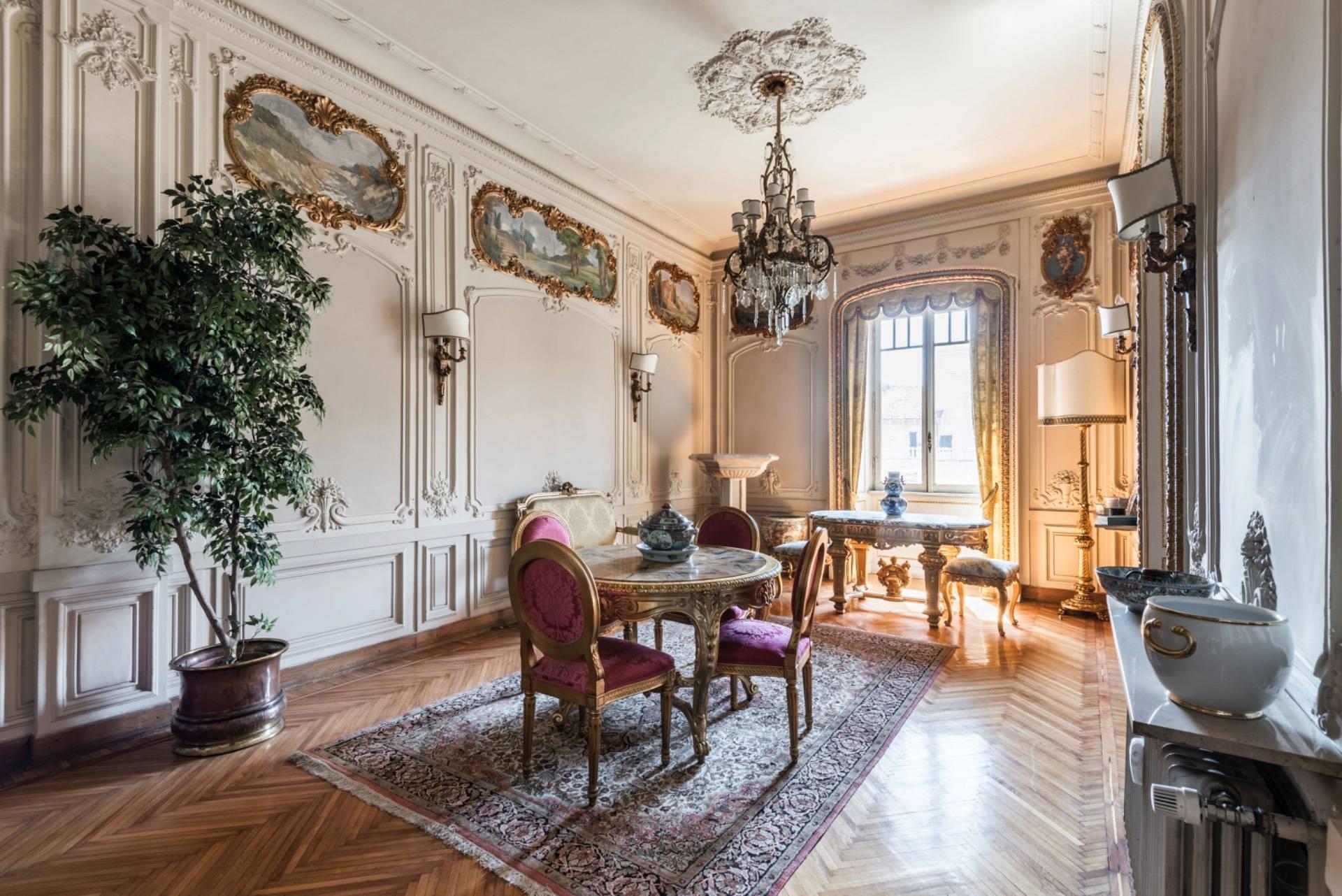 Dettaglio cucina appartamento di pregio Nomentana Trieste con finiture moderne