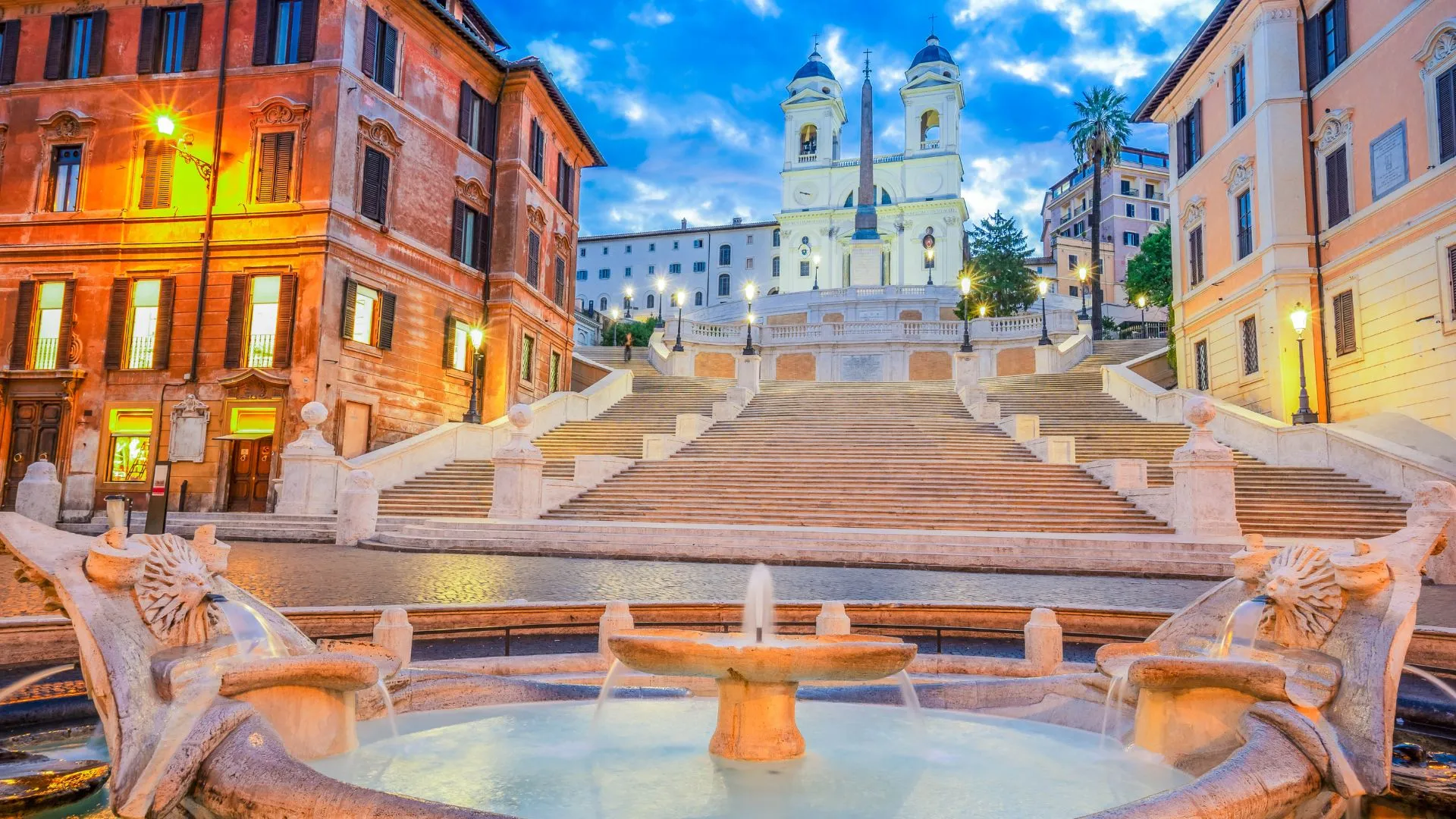 scalinata piazza di spagna agenzia immobiliare di lusso per ville e dimore storiche roma centro